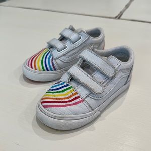 Vans x flour shop toddler shoe